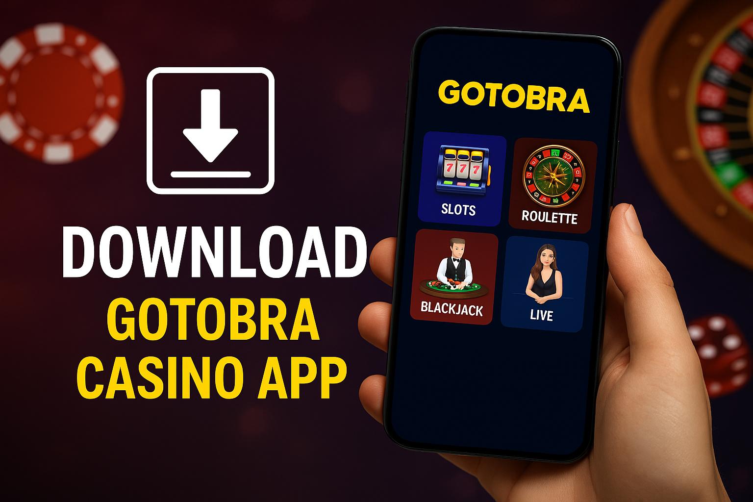Baixar o GOTOBRA Cassino App